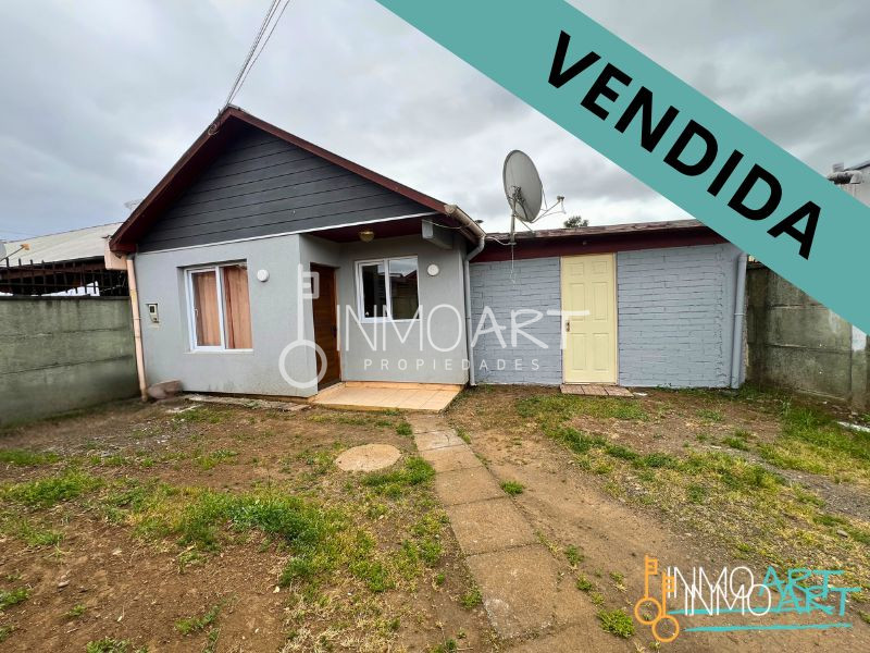 VENDIDA casa Villa San Andrés, Temuco